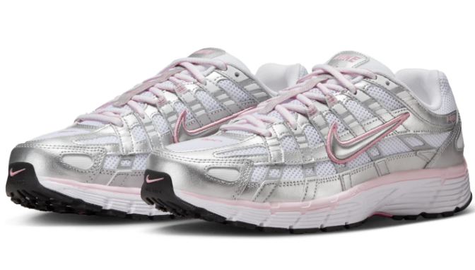 Nike P-6000 Women's Sneakers - White / Elemental Pink (BV1021-108)