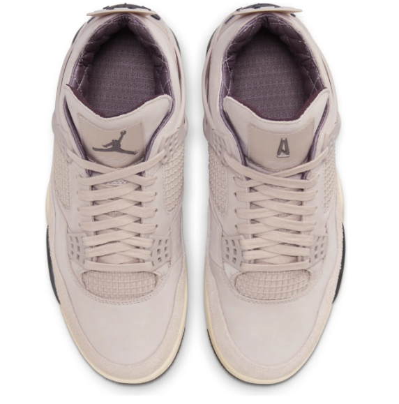 Air Jordan 4 x A Ma Maniere Women's Sneakers - Fossil Stone (FZ4810-200)